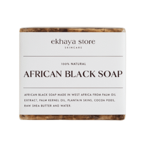 Raw African Black Soap Bar 100g