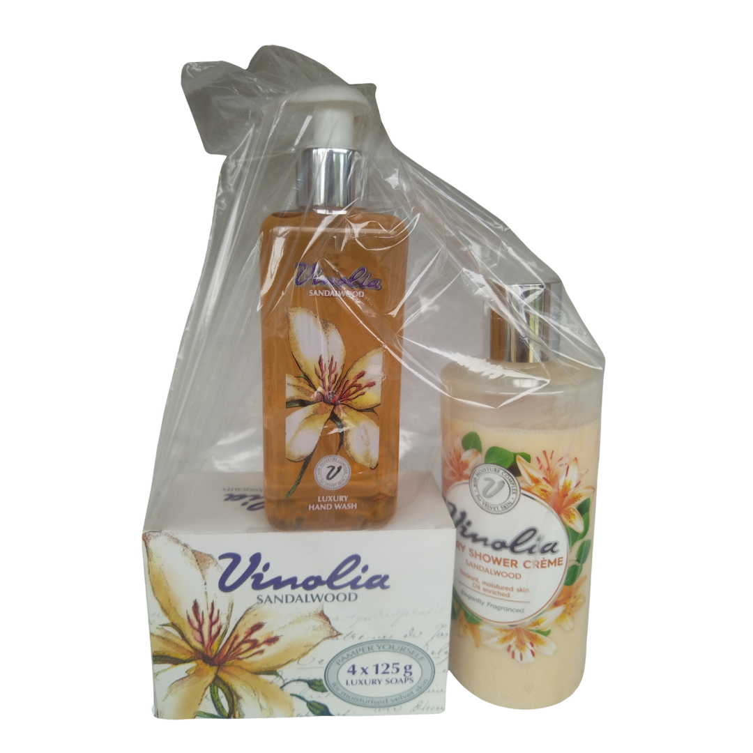 Vinolia Sandalwood Luxury Bath Combo