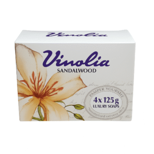 Vinolia Sandalwood Soap (4 x 125g)